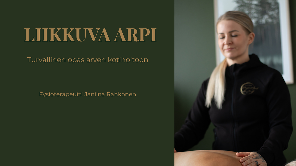 Liikkuva arpi – turvallinen opas arven kotihoitoon by Elite PhysioMind
